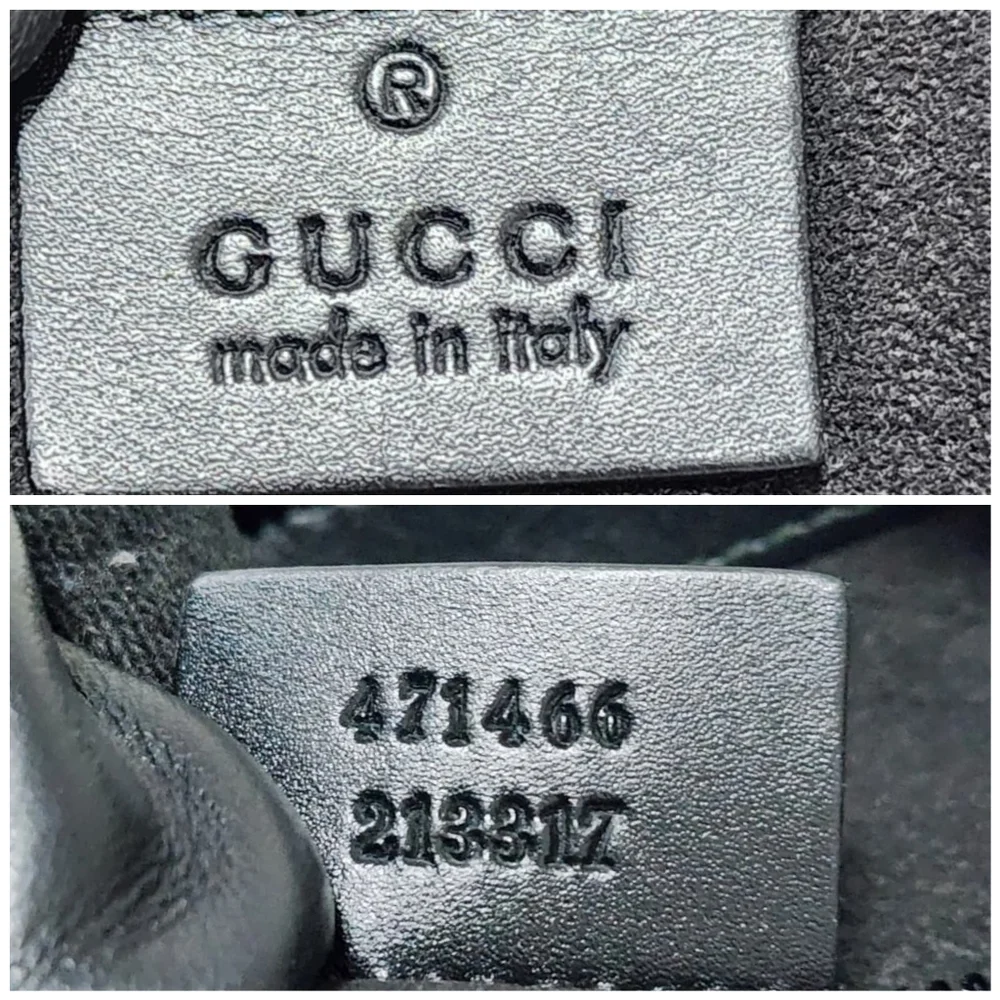 Gucci GG Supreme Caleido Web Messenger Black/Beige